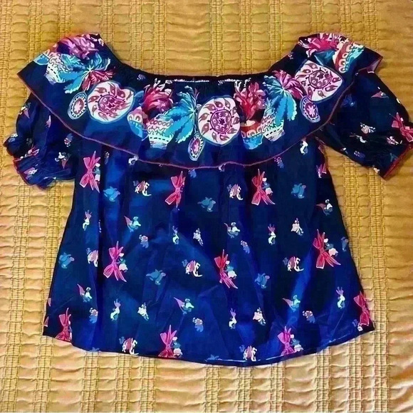 SHEIN Tops - SHEIN Off the Shoulder Top Size XL